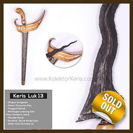 Keris Sengkelat Luk 13